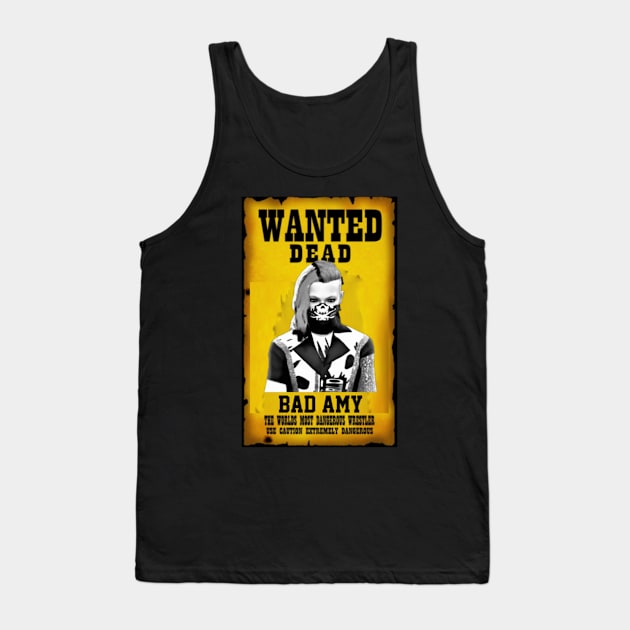 BAD AMY ''WANTED'' Tank Top by KVLI3N